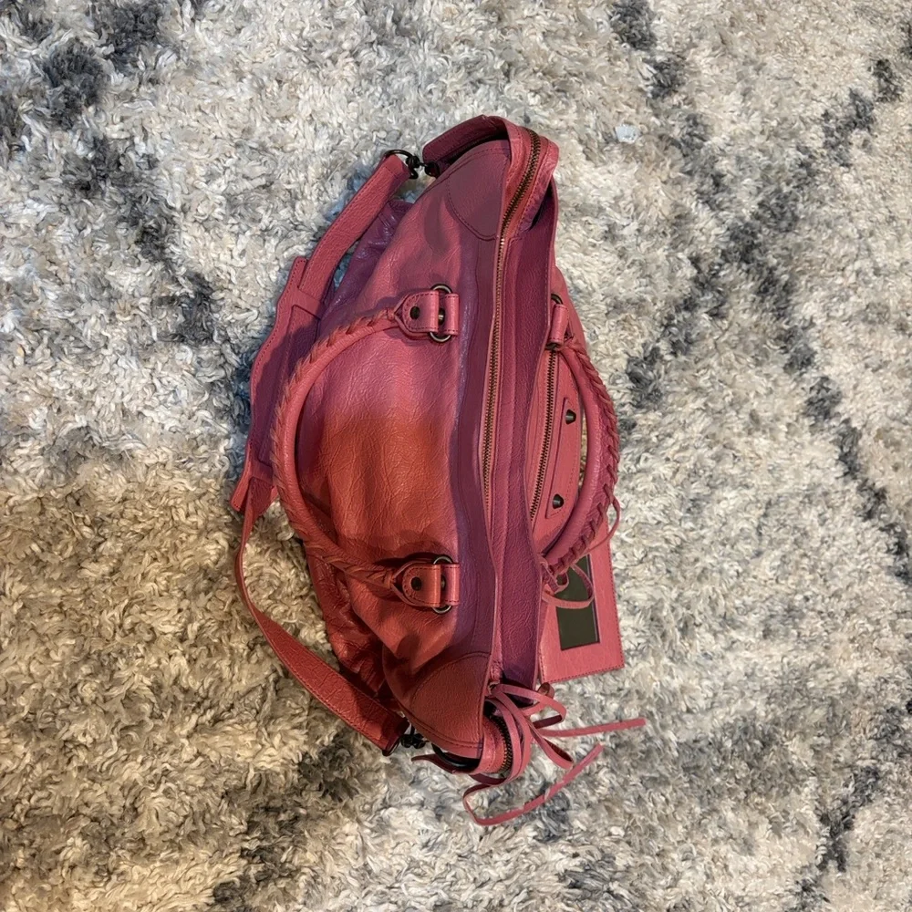 Pink Balenciaga City Bag - Picture 5 of 6